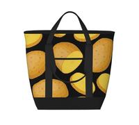 Patata vegetal,Bolsas de almuerzo de gran capacidad, bolsa de mano térmica para mujeres, hombres, trabajo, picnic, viajes.