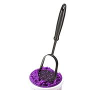 Patatas de acero inoxidable - Utensilios de cocina para aplastar los alimentos, triturador de frijoles, para cocina casera de cocina patata y verduras carne de tomate aguacate