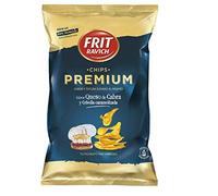 PATATAS FRIT RAVICH CHIPS PREMIUM QUESO CABRA 160 GR (PAQUETE DE 12 UNIDADES)