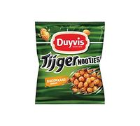 Patatas fritas con queso y tocino | Duyvis | Sabor del queso del tocino del tocino de las nueces del tigre | Peso total 300 gramos