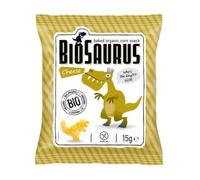 Patatas fritas de maíz Dinosaurios sabor queso sin gluten BIO 15 g BioSaurus