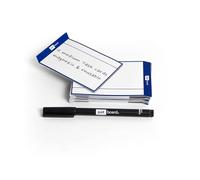 PATboard Tablero Scrum y Tablero Kanban Task Cards - Magnéticas - 16 Tarjetas de Tareas - Azul marino