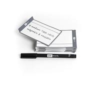 PATboard Tablero Scrum y Tablero Kanban TASKcards - 16 Tarjetas de Tareas Magnéticas - Gris