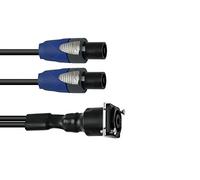 Patch Cord Speakon/Speakon de 4 pines S 1m