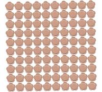 Patch de ombligo de aceite de ricino de 100 piezas, parche de botón de vientre auto adhesivo, envolturas de aceite esencial de algodón orgánico para hacer ejercicio, lectura, viaje, trabajo.