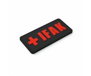 Patch Force - Parche de goma IFAK para el ejército alemán, la policía y los bomberos - Para mochilas tácticas, bolsas médicas, kits de primeros auxilios, kit de primeros auxilios - 7 cm x 3 cm