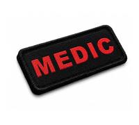 Patch Force - Parche textil médico para ejército alemán, policía y bomberos - Para mochilas tácticas, bolsas médicas, kits de primeros auxilios, bolsa de primeros auxilios, bolsa de primeros auxilios