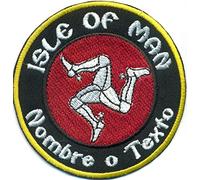 Patch Isla de Man Nombre o Texto Motorcycle Biker Racing Motor Bike - Parche Nadadores