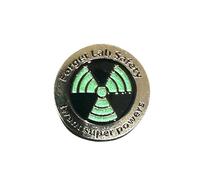 Patch Nation Forget Lab Safety I Want SuperPowers - Broche de metal