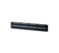 Patch panel 19" Cat 5e 48 puertos RJ45 negro - DIGITUS