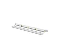 PATCH PANEL LANBERG CAT.6 UTP 24 PUERTOS 0.5U RACK 19 GRIS