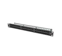 LANBERG Patch Panel PPU5-1048-B 48 Puertos CATEGORIA 5E 19 1U Negro