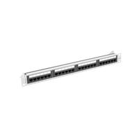 Patch Panel Lanberg PPUA-1024-S 24 Puertos Cat6a UTP Rack 1U Gris