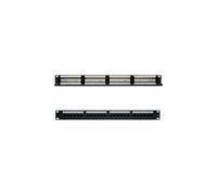 Patch Panel - NANOCABLE - 10.21.3124 - 24 Puertos - UTP Categoría 6 - 19" RJ45 Negro