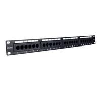 Patch Panel Phasak PU 2420/ 24 Puertos/ Cat.6/ Altura 1U