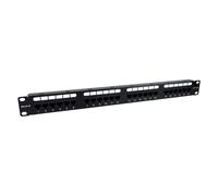 Patch Panel Phasak PU 2421/ 24 Puertos/ Cat.6A/ Altura 1U