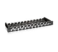 PATCH PANEL VACIO CAT.6A 24 PUERTOS KEYSTONE 1U 769225