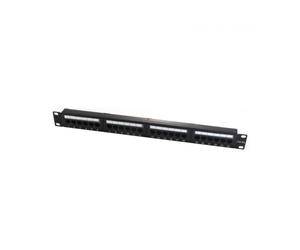 PATCH PANEL WP CAT6 UTP 24 NEGRO (WPC-PAN-6AU-24)