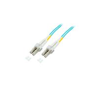 Patchcord EFB LC/UPC-LC/UPC Dúplex Multi Mode OM4 3 m aqua | O0312.3