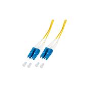 Patchcord EFB LC/UPC-LC/UPC Dúplex Single Mode OS2 2 m Amarillo | O0350.2-1.2