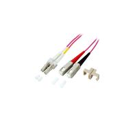 Patchcord EFB SC/UPC-LC/UPC Dúplex Multi Mode OM4 2 m Morado | O0323.2