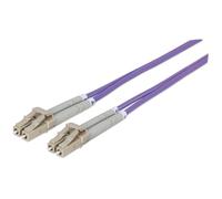 Patchcord INTELLINET LC/UPC-LC/UPC Dúplex Multi Mode OM4 2 m Morado | 750882
