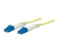Patchcord INTELLINET LC/UPC-LC/UPC Dúplex Single Mode OS2 5 m Amarillo | 516792