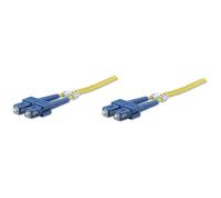 Patchcord INTELLINET SC/UPC-SC/UPC Dúplex Single Mode OS2 5 m Amarillo | 470636