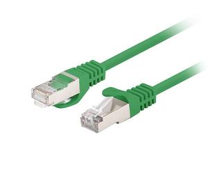 Patchcord kat.6 ftp 0.25m zielony fluke passed lanberg 10-pack
