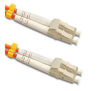 Patchcord ŚWIATŁOWODOWY QOLTEC LC/UPC-LC/UPC MultiMode 50/125U Duplex OM2 1m