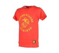 PATCHERIA Camiseta United States Marines rojo S