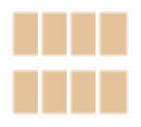 Patches de aspecto natural, cinta de cubierta de tatuajes de 8 piezas, parche de tatuaje de tatuaje de aspecto invisible para el agua de esquina para cicatriz para cicatriz y marcas de nacimiento