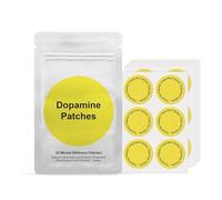Patches de dopamina - 90 Parches Veganos de Apoyo y motivación - dopamina Natural para Bienestar Mental Diario, positividad y claridad (3pcs)