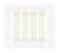 Patches De Elevación De Cuello - Cintas De Elevación De La Cara De Goma Invisible De 20 Piezas - Cintas De Estiramiento Facial Instantáneo Portátiles Para Hacer Que La Piel Sea Apretada Y, Y Red