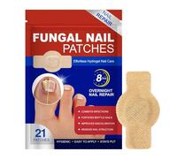 Patches de uñas - 21 piezas Patches de cuidado de las uñas | Restaurar una apariencia saludable, pegatina de uñas de los pies, envoltura profesional para el salón de restauración de