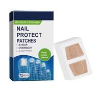 Patches de uñas fungall - Almohadillas de tratamiento de reparación de múltiples uñas de múltiples propósito | Hidratan los parches de la uña del pie | Pegatinas de pedicuraa profesionales Piso