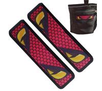 Patches For Clothing - Decorative Snake Eye Design, Reflective Applique | Bag Patches Adhesive | 2 Pieces Jacket Badge 2pcs Patch For Backpacks Clothing Hats Uniforms Dog Vests