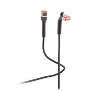 Patchkabel Flexline Cat. 6A mit biegbaren Stecker, U/FTP, Schwarz, 0,25m Marca