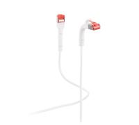 Patchkabel Flexline Cat. 6A mit biegbaren Stecker, U/FTP, weiß, 2,0m Marca