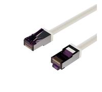 Patchkabel Flexline Cat. 6A S/FTP, hochflexibel, Kurze Bauform, PIMF, 500MHz, weiß, 1,5m Marca