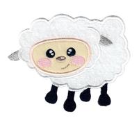 PatchMommy Oveja Parche Termoadhesivo Parche Bordado para Ropa - Parches Infantiles y Apliques para Niños