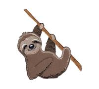 PatchMommy Perezoso Parche Termoadhesivo Parche Bordado para Ropa - Parches Infantiles y Apliques para Niños