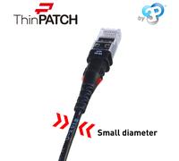 Patchsee tp-6a-u/3 cable de red negro 0,9 m cat6a f/utp (ftp)
