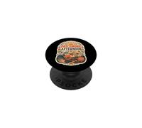 Patchwork Afternoon Quilt Costura Tela PopSockets PopGrip Adhesivo