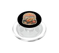 Patchwork Afternoon Quilt Costura Tela PopSockets PopGrip para MagSafe