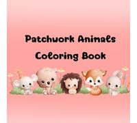 Patchwork Animals Coloring Book: Creative Animal Patch Coloring