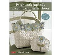 Patchwork japonés con aplicaciones de flores (SIN COLECCION)