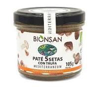 Paté de 5 Setas con Trufa | Selección ECO | Formato 105g | Perfil Umami Intensivo | Base Vegetal Premium | Calidad Vegana | Sin Aditivos | Orgánico Certificado
