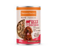 Paté Nature's Variety Medium Maxi Buey y Verduras para Perro Mediano y Grande - 1 unidad