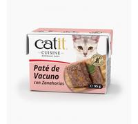 Paté para gatos Catit Cuisine, Vacuno con Zanahoria-95g